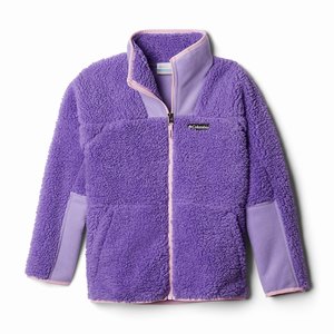 Columbia Winter Pass™ Sherpa Full-Zip Pojkar Lila (VBYKG6205)